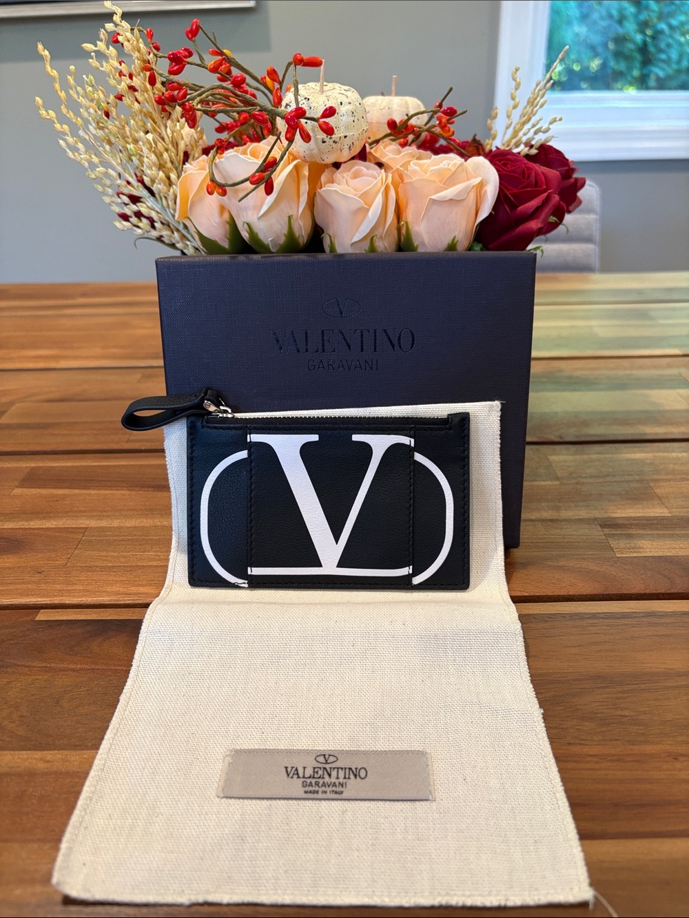 Authentic Valentino Garavani Card Wallet